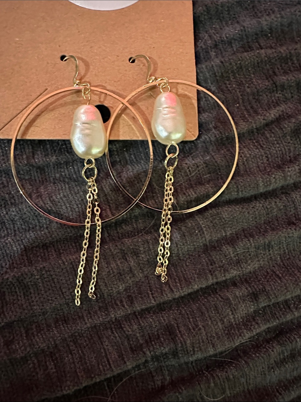 14k gold dipped earrings